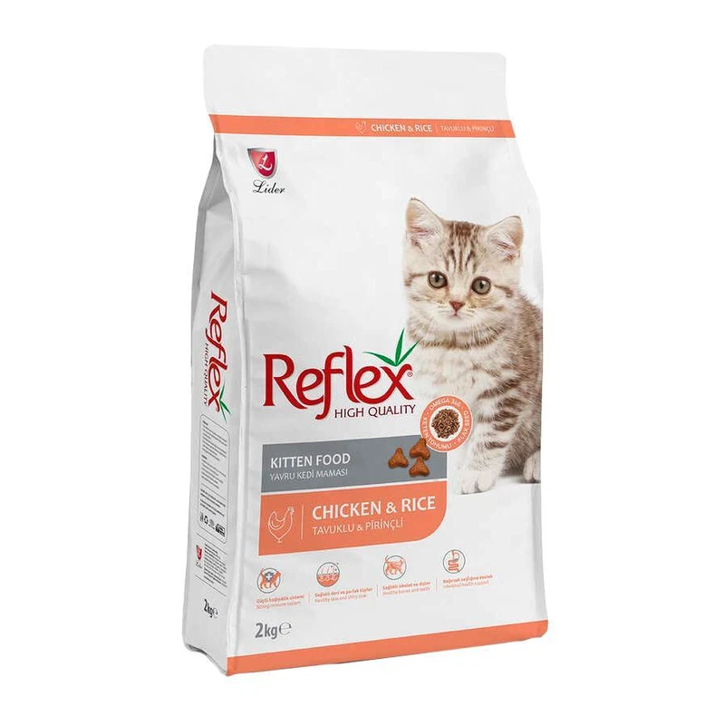 غذای خشک بچه گربه رفلکس مدل kitten 15 kg
